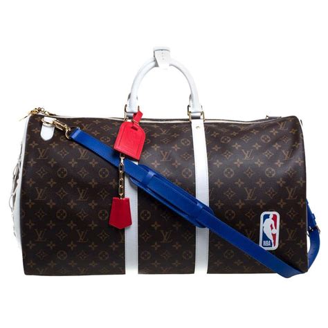 louis vuitton basketball suitcase.